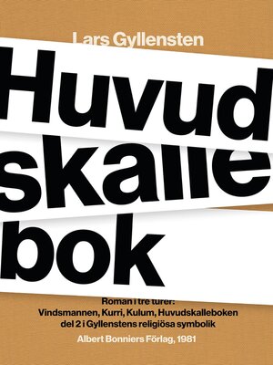 cover image of Huvudskallebok